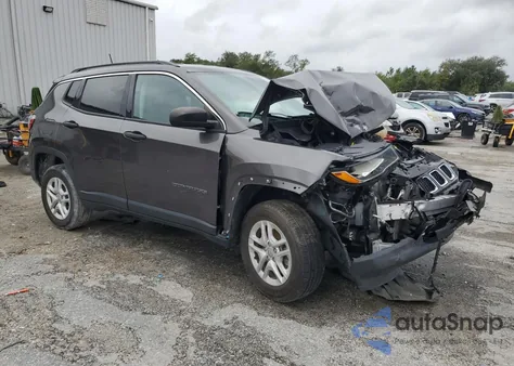 2021 Jeep Compass Sport from USA, damaged, VIN 3C4NJDAB6MT572127